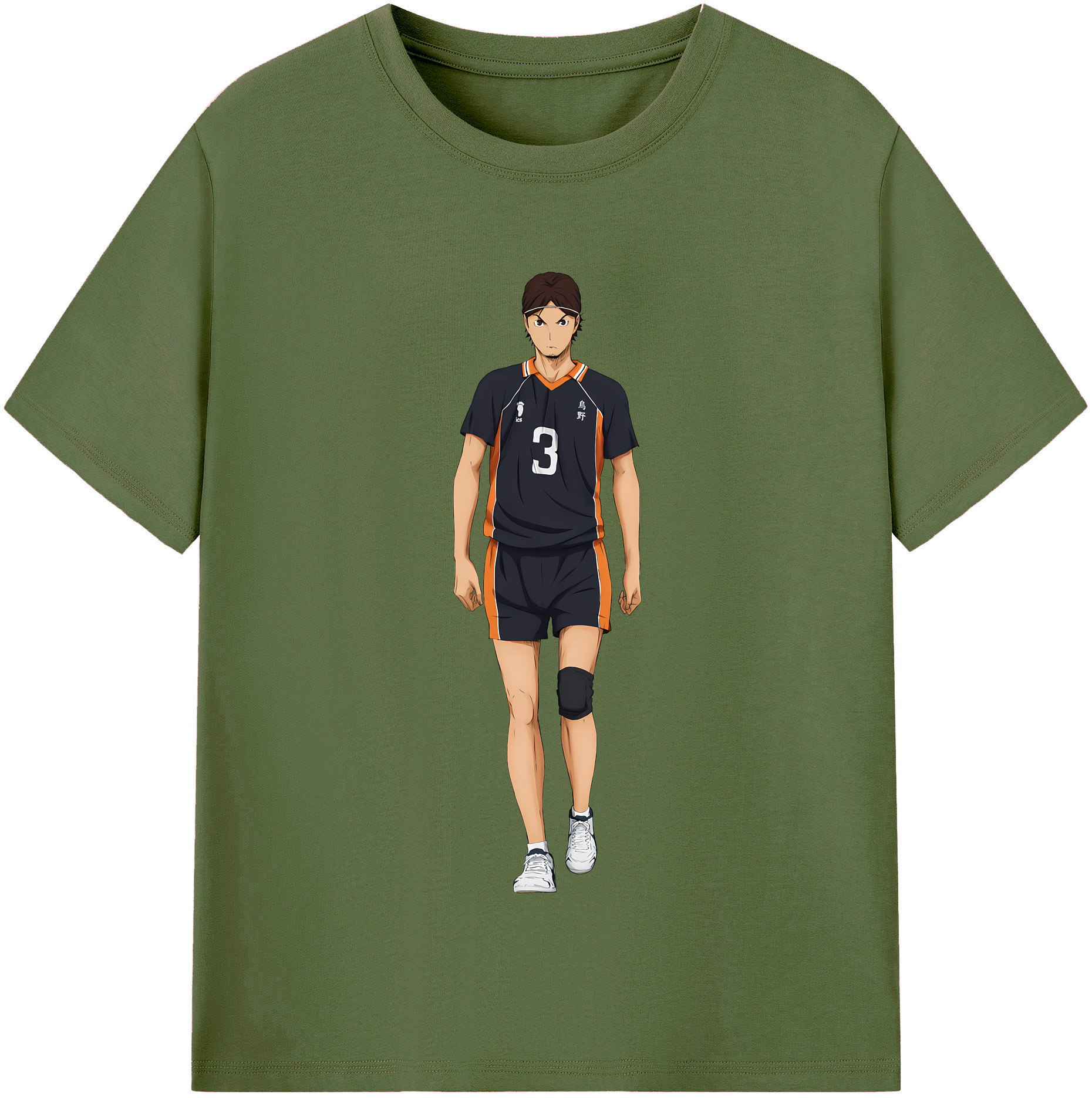 （画像用） ハイキュー!! Haikyu!! 綿100％半袖Tシャツ（フロントプリント）